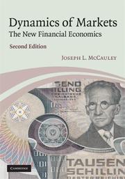 Dynamics Of Markets "The New Financial Economics"