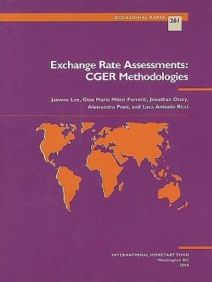Exchange Rate Assessments "Cger Methodologies". Cger Methodologies