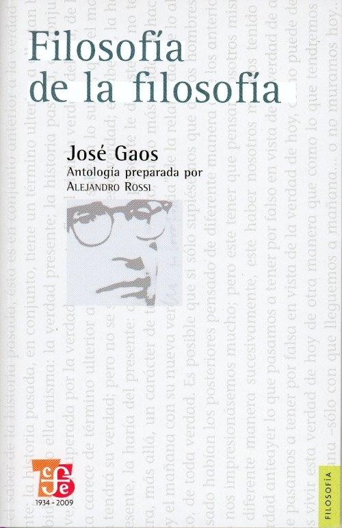 Filosofia de la Filosofia