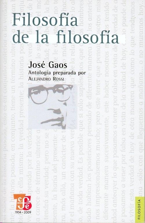 Filosofia de la Filosofia