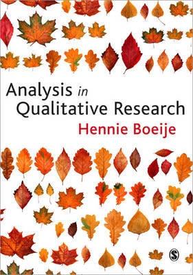 Analysis In Qualitative Research