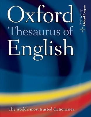 Oxford Thesaurus Of English