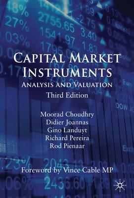 Capital Markets Instruments "Analysis And Valuation". Analysis And Valuation