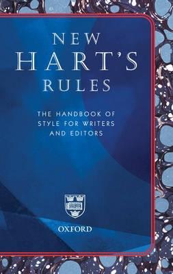 New Hart'S Rules "The Handbook Of Style For Writers And Editors"