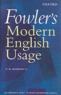 Fowler'S Modern English Usage