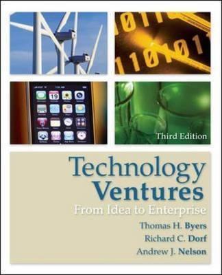 Technology Ventures "From Idea to Enterprise"