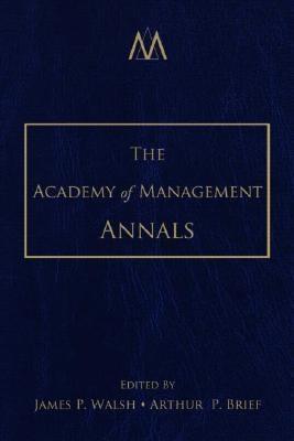 The Academy Of Management Annals Vol.I