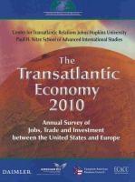 The Transanlantic Economy 2010 Annual Survey Of Jobs Trade And Investment Between United States Europe
