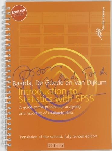 Introduction To Statistics With Spss