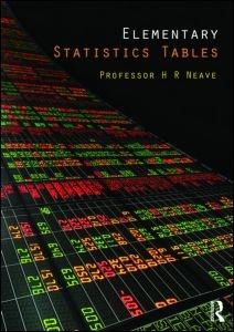 Elementary Statistics Tables