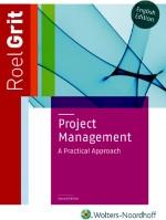 Project Management "A Practical Approach"
