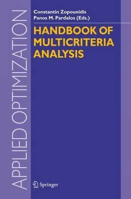 Handbook Of Multicriteria Analysis