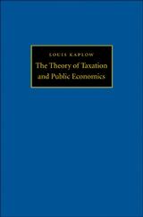 The Theory Of Taxation And Public Economics