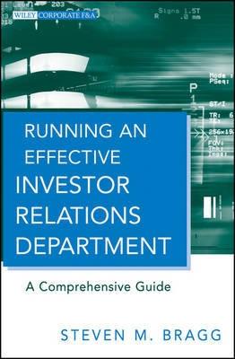 Running In Effective Investor Relations Departament "A Comprehensive Guide"