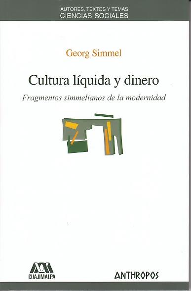 Cultura Liquida y Dinero