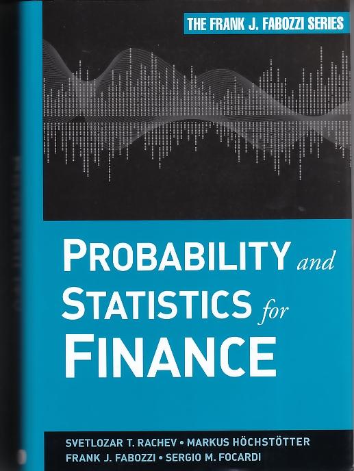Probability And Statistics For Finance