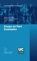 Essays On Port Economics