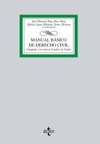 Manual Básico de Derecho Civil "(Adaptado a los Nuevos Estudios de Grado)". (Adaptado a los Nuevos Estudios de Grado)