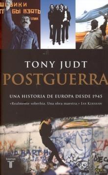 Postguerra "Una Historia de Europa desde 1945"