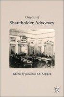 The Origins of Shareholder Advocacy