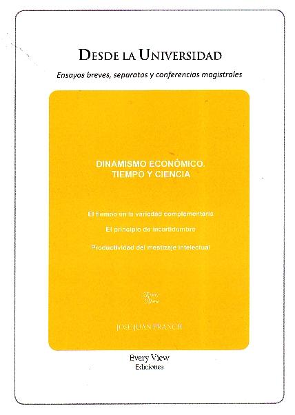 Dinamismo economico tiempo y ciencia
