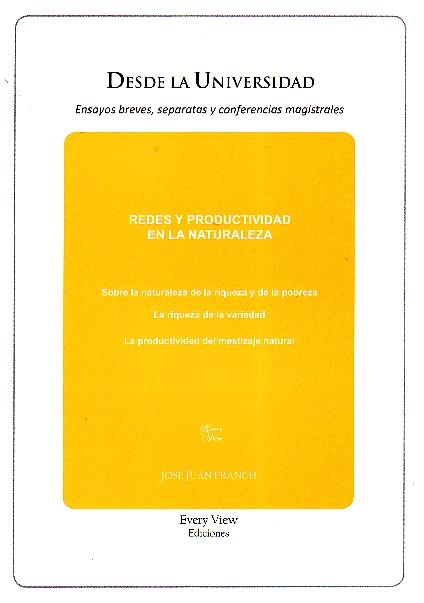 Redes y productividad en la naturaleza