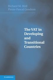 The VAT in Developing and Transitional Countries