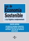 Ley Economía Sostenible y ley organica complementaria
