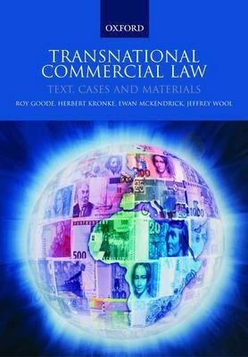 Transnational Commercial Law "Text, Cases and Materials"