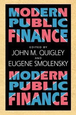 Modern Public Finance