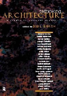 Rethinking Architecture