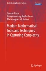 Modern Mathematical Tools and Techniques in Capturing Complexity