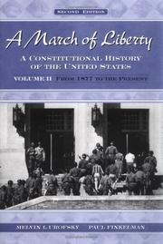 A March of Liberty Vol.II "From 1877 to the Present"