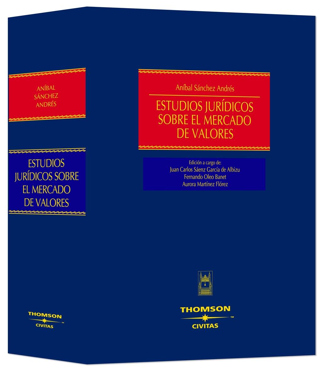 Estudios Jurídicos sobre el Mercado de Valores