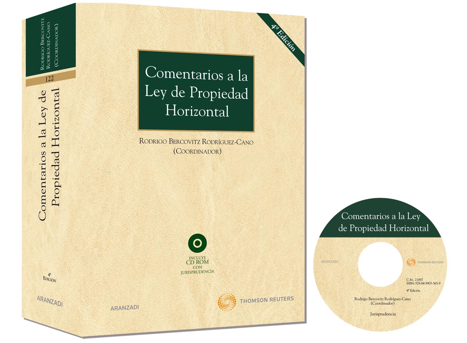 Comentarios a la Ley de Propiedad Horizontal "( Incluye CD )". ( Incluye CD )