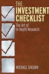The Investment Checklist "The Art of In-Depth Research"
