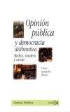 Opinión pública y democracia deliberativa