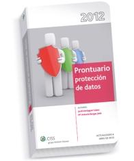 Prontuario protección de datos 2012