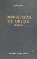 Descripcion de Grecia Libros I-II Vol.I