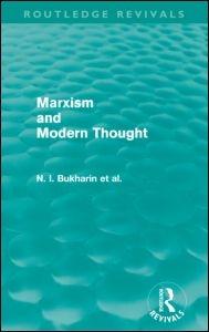 Marxism and Modern Thought