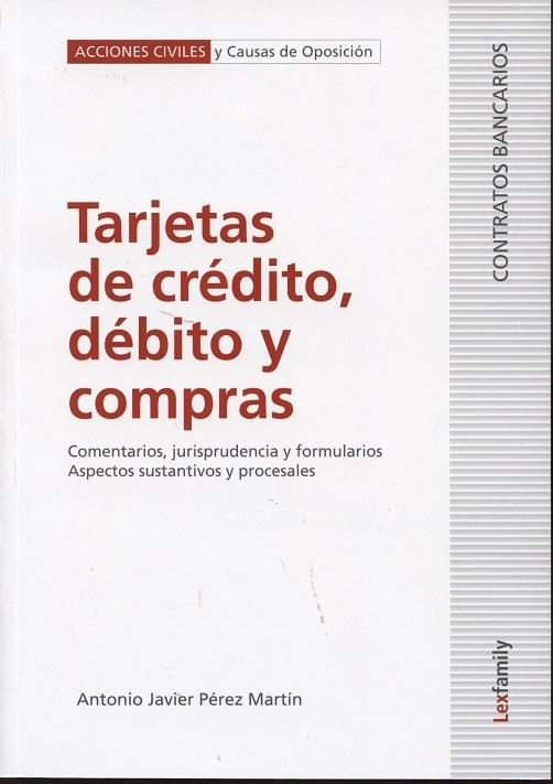 Tarjetas de crédito, débito y compras