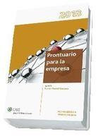 Prontuario para la empresa 2013