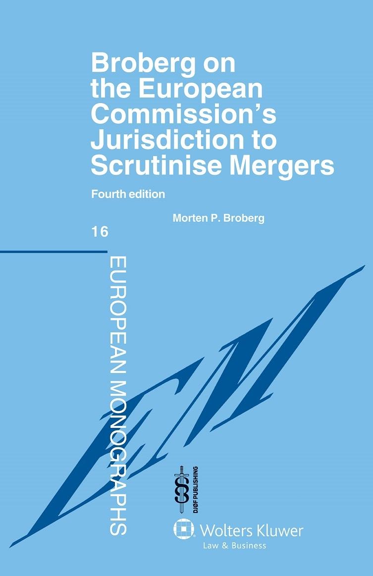 Broberg on the European Commission's jurisdiction to scrutinise mergers