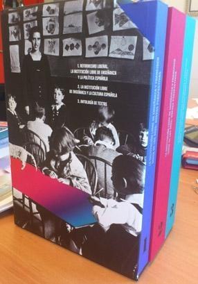 La Institución Libre de Enseñanza y Francisco Giner de los Ríos "3 Volúmenes"