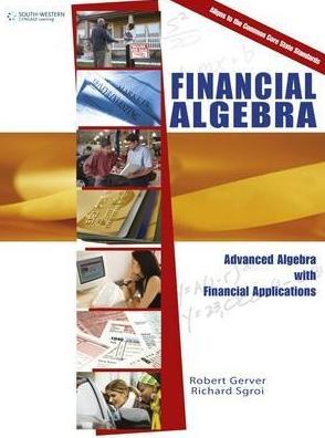 Financial Algebra "Advanced Algebra with Financial Applications"