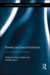 Poverty and Social Exclusion: New Methods of Analysis