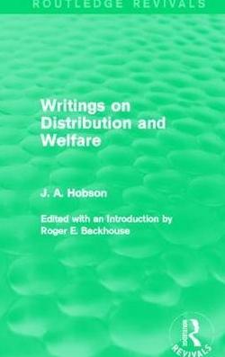 Writings on Distribution and Welfare
