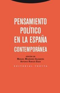 Pensamiento político en la España contemporánea