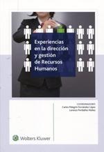 Experiencias en la dirección y gestión de Recursos Humanos