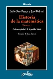 Historia de la matemátiva Vol.1 "De la Antigüedad a la Baja Edad Media"